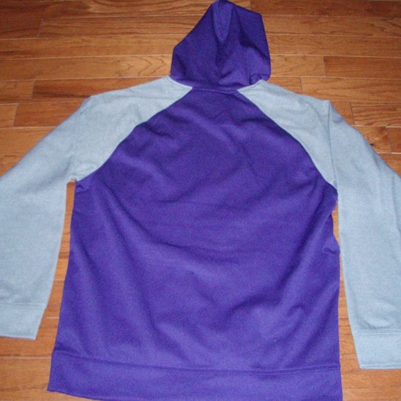 Ravens NFL TA TX3 Warm Purple Hoodie Sweatshirt - Picture 6 of 6